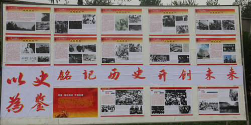 (以史为鉴 铭记历史专题展板)