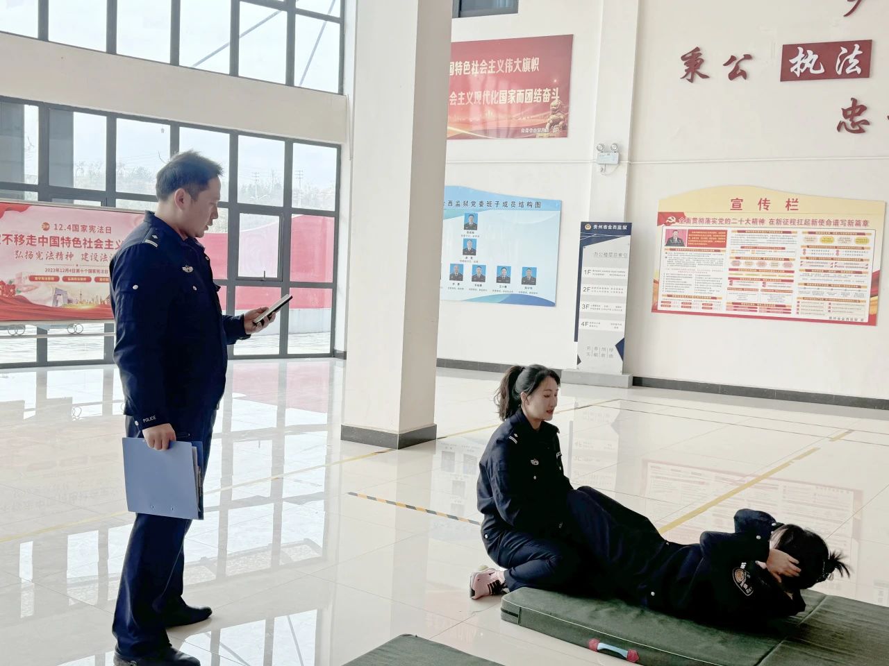 贵州省金西监狱有序开展实战大练兵