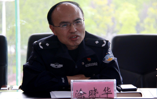 涂晓华政委介绍情况