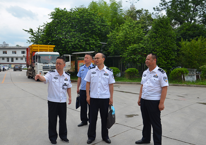 涂晓华政委到凯里监狱督导检查防汛防灾等安全工作